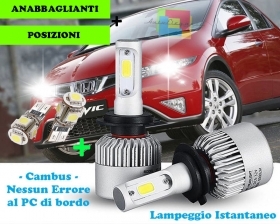 LAMPADE ANABBAGLIANTI LED + POSIZIO