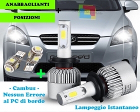LAMPADE ANABBAGLIANTI LED + POSIZIO