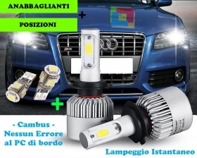 LAMPADE ANABBAGLIANTI LED + POSIZIO