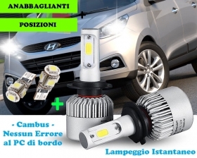 LAMPADE ANABBAGLIANTI LED + POSIZIO