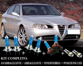 ALFA ROMEO 166 SET COMPLETO LAMPADE