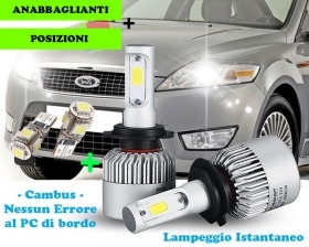 LAMPADE ANABBAGLIANTI LED + POSIZIO