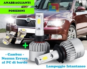 LAMPADE ANABBAGLIANTI LED + POSIZIO