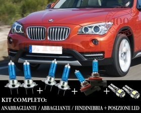 BMW X1 E84 SET COMPLETO LAMPADE BLU