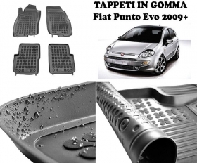 Fiat Punto Evo 2009+ TAPPETINI AUTO