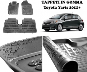 Toyota Yaris 5 porte 2011+ TAPPETIN