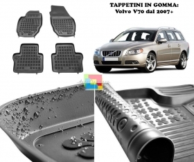 Volvo V70 2007+ TAPPETINI AUTO IN G