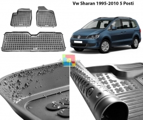 VW SHARAN 1995-2010 5 POSTI TAPPETI