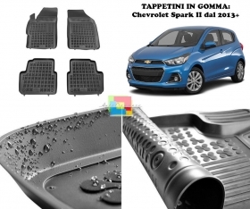 Chevrolet Spark 2013+ TAPPETINI AUT