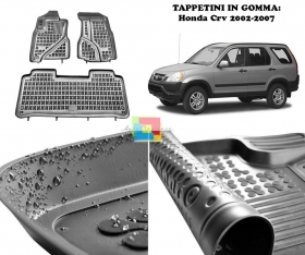 Honda Crv C-rv 2002-2007 TAPPETINI