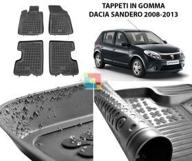 DACIA SANDERO 2008-2013 TAPPETINI A