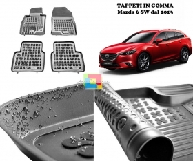 Mazda 6 SW dal 2013+ TAPPETINI AUTO