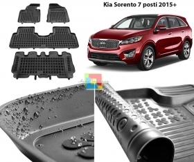 KIA SORENTO 7 POSTI 2015+ TAPPETINI