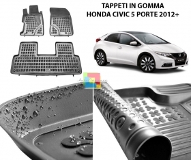 HONDA CIVIC 5 PORTE 2012+ TAPPETINI