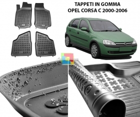 OPEL CORSA C 2000-2006 TAPPETINI AU