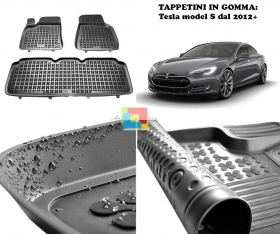 Tesla model S dal 2012+ TAPPETINI A