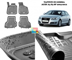 AUDI A3 S3 8P 2003-2012 TAPPETINI A