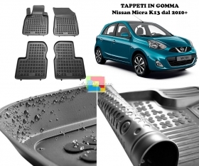 Nissan Micra K13 dal 2010+ TAPPETIN