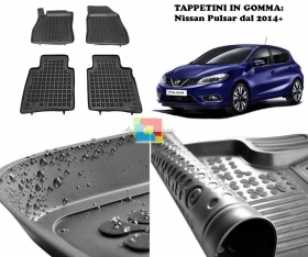 Nissan Pulsar 2014+ TAPPETINI AUTO
