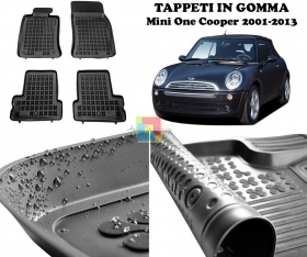 MINI ONE COOPER 2001-2013 TAPPETINI