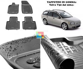 Volvo V50 2004+ TAPPETINI AUTO IN G
