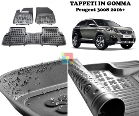 PEUGEOT 3008 2016 IN POI TAPPETINI
