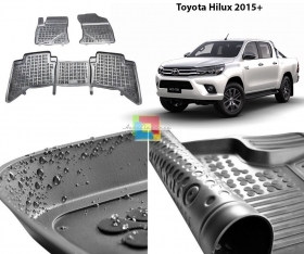 TOYOTA HILUX 4 PORTE 2015+ TAPPETIN