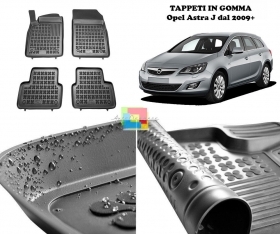 Opel Astra J dal 2009+ TAPPETINI AU