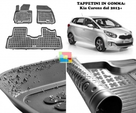Kia Carens 2013+ TAPPETINI AUTO IN