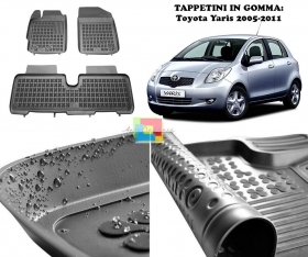 Toyota Yaris 2005 al 2011 TAPPETINI