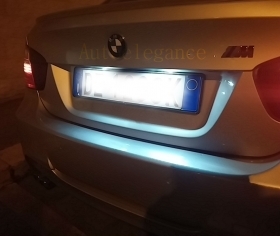 LUCI TARGA A 6 LED SMD BIANCO BMW S