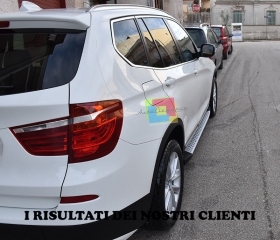 PEDANE LATERALI DESIGN M PER BMW X3
