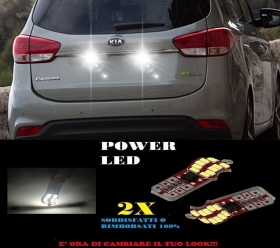 COPPIA LUCI TARGA KIA CARENS IV 201