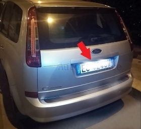 FORD FOCUS C-MAX 03-10 LUCI TARGA 3