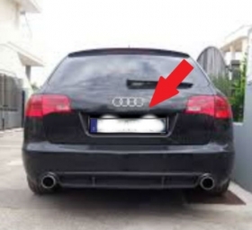 COPPIA LUCI TARGA LED BIANCO AUDI A
