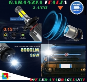 LAMPADE ANABBAGLIANTI 36W LED FIAT