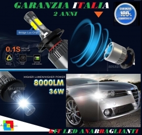 LAMPADE ANABBAGLIANTI 36W LED ALFA