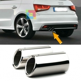 TERMINALI DI SCARICO CROMATI ACCIAI