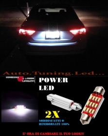 VW PASSAT B7 3C LUCI TARGA 12 LED S