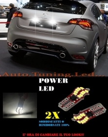 COPPIA LUCI TARGA CITROEN DS4 2011+