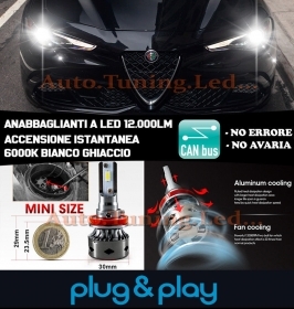 LAMPADE ANABBAGLIANTI LED ALFA ROME