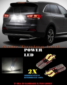 COPPIA LUCI TARGA KIA SORENTO III 2