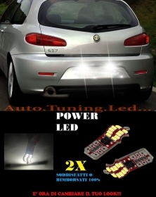 COPPIA LUCI TARGA ALFA ROMEO 147 T1
