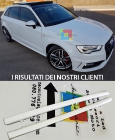 MINIGONNE LATERALI AUDI A3 8V SPORT