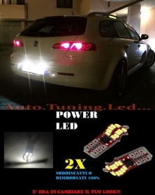COPPIA LUCI TARGA ALFA ROMEO 159 T1