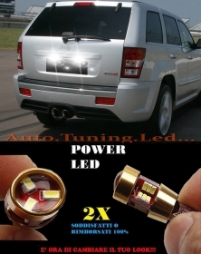 COPPIA LUCI TARGA JEEP GRAND CHEROK