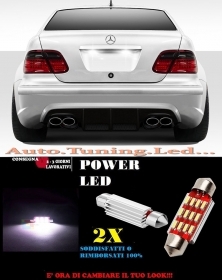 MERCEDES CLK W208 LUCI TARGA 12 LED
