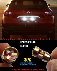 COPPIA LUCI TARGA RENAULT CAPTUR T1