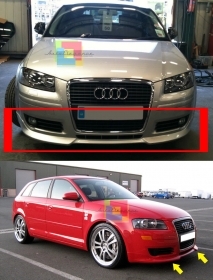 SOTTO PARAURTI AUDI A3 8P 2003-2008