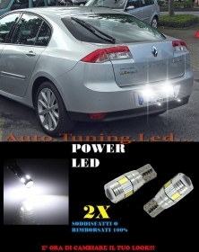 COPPIA LUCI TARGA RENAULT LAGUNA CA